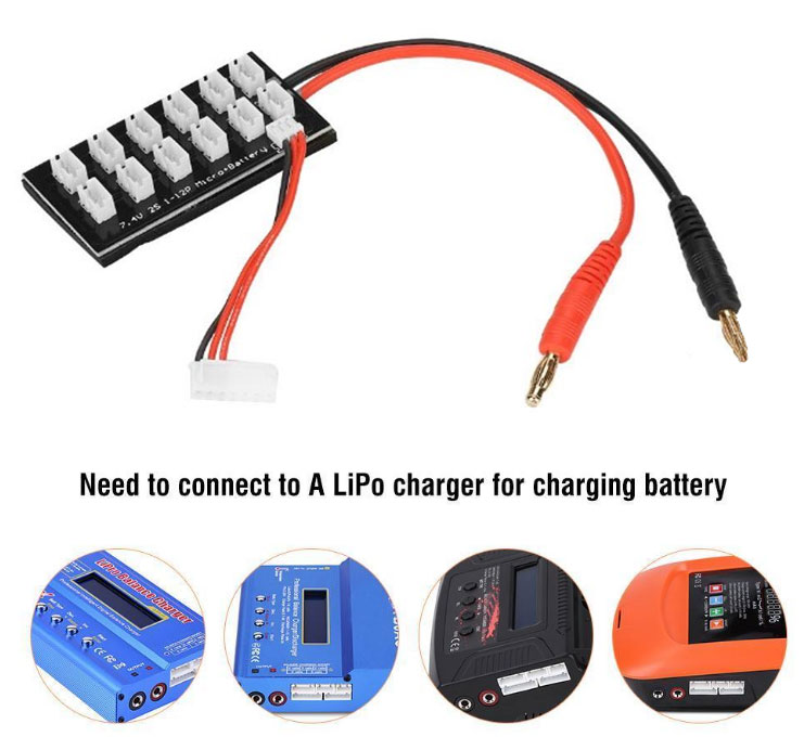 2S Lipo Battery Parallel Charging Board JSTPH2.0 3Pin For IMAX